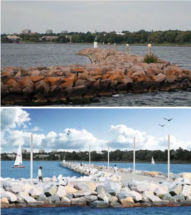 Beakwater rendering - Waterfront Master Plan